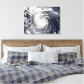 orkaan Ele Canvas Afdruk (Insitu (Slaapkamer))