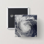 orkaan Ele Vierkante Button 5,1 Cm (Voorkant /achterkant)