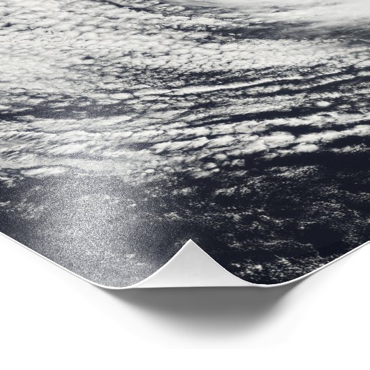 orkaan Elida Foto Afdruk (Hoek)