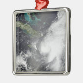 orkaan Ernesto Metalen Ornament (Links)