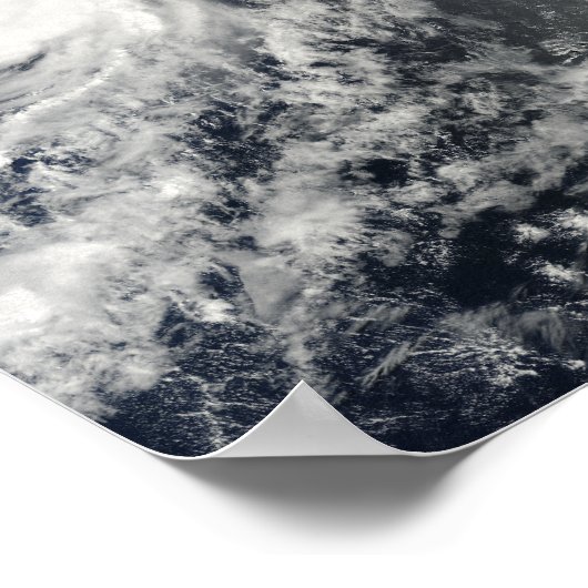 Orkaan Felicia en Storm Enrique ten oosten van Haw Poster (Hoek)