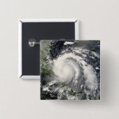 orkaan Felix 3 Vierkante Button 5,1 Cm (Voorkant /achterkant)