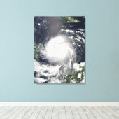 orkaan Felix Canvas Afdruk (Insitu (Houten vloer))