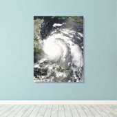 orkaan Felix Canvas Afdruk (Insitu (Houten vloer))