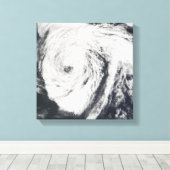 orkaan Florence Canvas Afdruk (Insitu (Houten vloer))