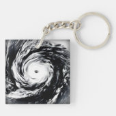 orkaan Florence Sleutelhanger (Achterkant)