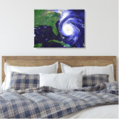 orkaan Fran Canvas Afdruk (Insitu (Slaapkamer))