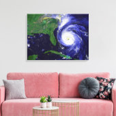 orkaan Fran Canvas Afdruk (Insitu (Woonkamer))