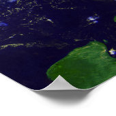 orkaan Fran Poster (Hoek)