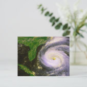 Orkaan Fran, september 1996 Briefkaart (Staand voorkant)