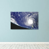 Orkaan Frances 2 Canvas Afdruk (Insitu (Houten vloer))