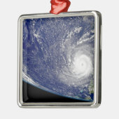 Orkaan Frances 2 Metalen Ornament (Links)