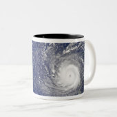 Orkaan Frances 2 Tweekleurige Koffiemok (Voorkant rechts)