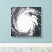 orkaan Frances Canvas Afdruk (Insitu (Houten vloer))