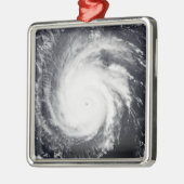 orkaan Frances Metalen Ornament (Links)