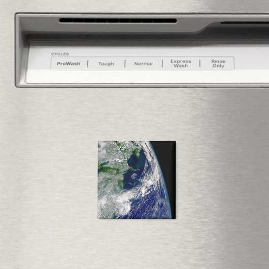 Orkaan Frances op een gedeeltelijke aarde. Magneet (Insitu (Vaatwasser))