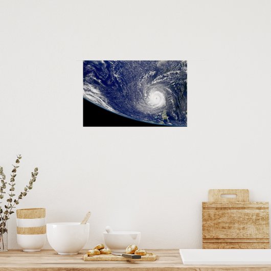 orkaan Frances Poster (Keuken)