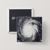 orkaan Frances Vierkante Button 5,1 Cm (Voorkant /achterkant)