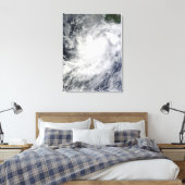 orkaan Frank van Mexico Canvas Afdruk (Insitu (Slaapkamer))