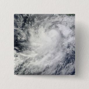 orkaan Frank van Mexico Vierkante Button 5,1 Cm