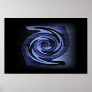 orkaan Graffiti Poster