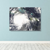 Orkaan Gustav boven Jamaica 2 Canvas Afdruk (Insitu (Houten vloer))