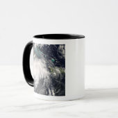 Orkaan Gustav boven Jamaica 2 Mok (Voorkant links)