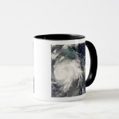 Orkaan Gustav boven Jamaica 2 Mok (Voorkant rechts)