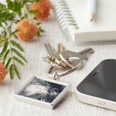 Orkaan Gustav boven Jamaica 2 Sleutelhanger (Zijkant)