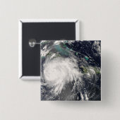 Orkaan Gustav boven Jamaica 2 Vierkante Button 5,1 Cm (Voorkant /achterkant)