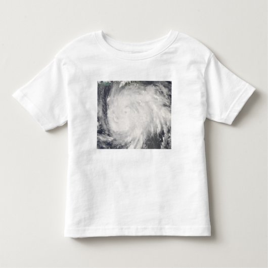 Orkaan Gustav over Jamaica Kinder Shirts (Voorkant)