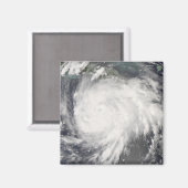 Orkaan Gustav over Jamaica Magneet (Voorkant / Achterkant)