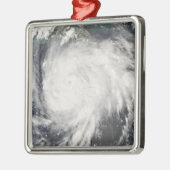 Orkaan Gustav over Jamaica Metalen Ornament (Links)