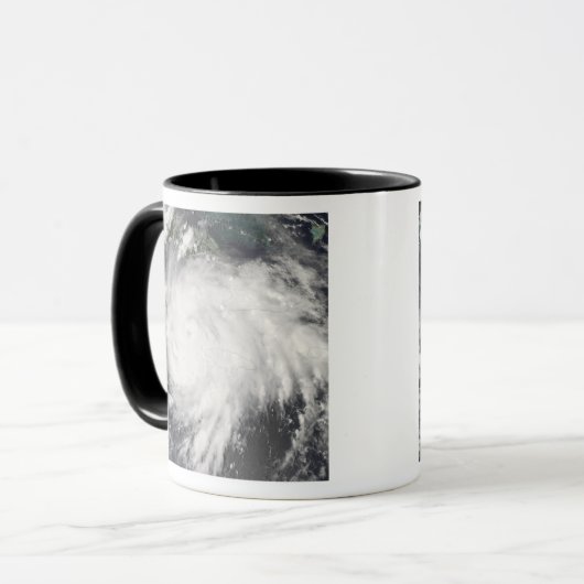 Orkaan Gustav over Jamaica Mok (Voorkant links)