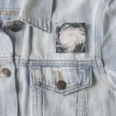 Orkaan Gustav over Jamaica Vierkante Button 5,1 Cm (In situ)