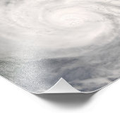 Orkaan Gustav over Louisiana Foto Afdruk (Hoek)