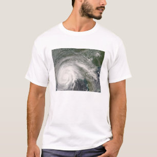Orkaan Gustav over Louisiana T-shirt