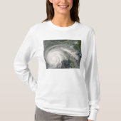 Orkaan Gustav over Louisiana T-shirt (Voorkant)