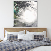 Orkaan Hanna over de Bahama's Canvas Afdruk (Insitu (Slaapkamer))