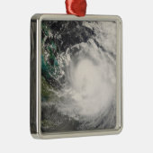 Orkaan Hanna over de Bahama's Metalen Ornament (Rechts)
