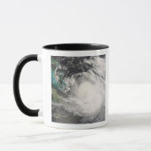 Orkaan Hanna over de Bahama's Mok (Links)