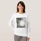 Orkaan Hanna over de Bahama's T-shirt (Voorkant volledig)