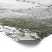 orkaan Harvey Poster (Hoek)