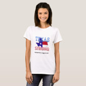 orkaan Harvey Texas Strong T-shirt (Voorkant volledig)