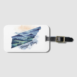 Orkaan Helene Fundraiser Tennessee Strong Bagagelabel