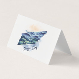 Orkaan Helene Relief Tennessee Strong Kaart