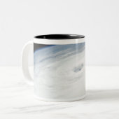 orkaan Helene Tweekleurige Koffiemok (Voorkant links)