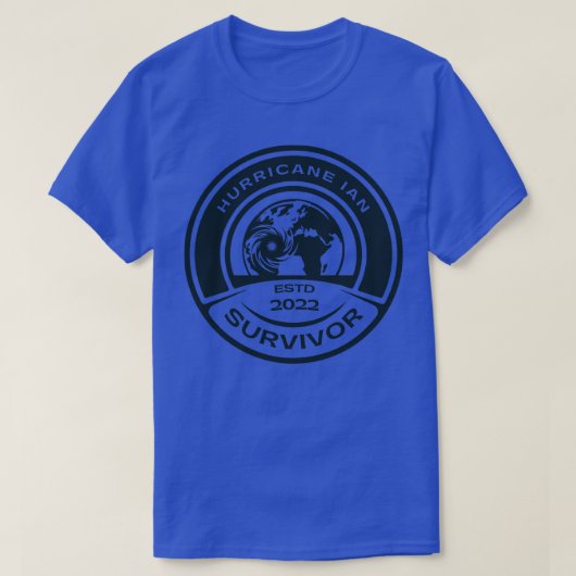 Orkaan Ian Survivor 2 T-shirt (Design voorkant)