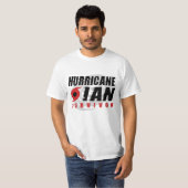 orkaan Ian Survivor T-shirt (Voorkant volledig)
