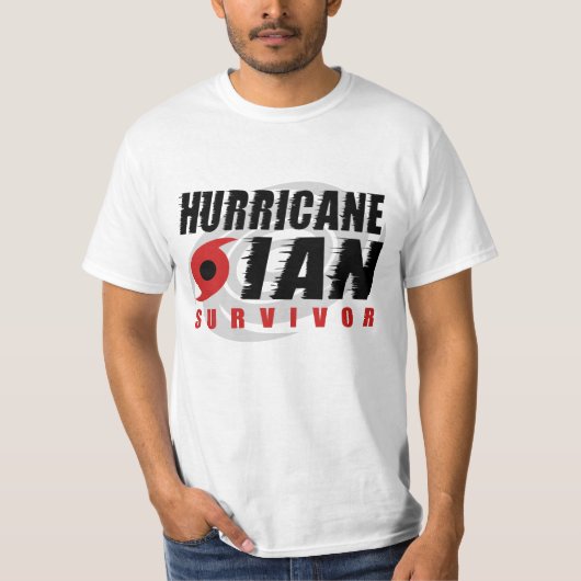 orkaan Ian Survivor T-shirt (Voorkant)